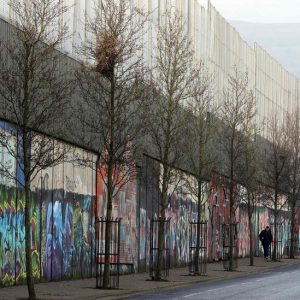 Peace Walls in Belfast 